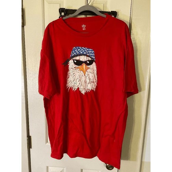 Way To CELEBRATE! 🐾 Way To Celebrate Men's Biker Eagle T-Shirt Size 3XL - Picture 1 of 6